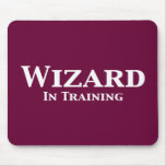 Magicien en cadeaux de formation tapis de souris