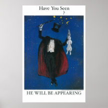 Magicien invisible poster