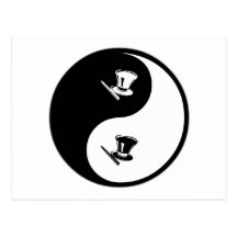 Magie de Yin Yang Cartes Postales