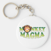 Magma de singe porte-clés