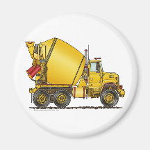 Magnet de camion de mélangeur concret magnets pour réfrigérateur