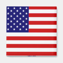MAGNET de DRAPEAU AMÉRICAIN - DÉCORATIONS 4 juille Aimant Pour Réfrigérateur