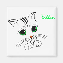 Magnet Kitten magnets