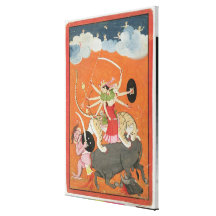 "Mahishasuramardini", du 'Devimahatmya du mA Toiles Tendues