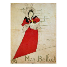 Mai Belfort, France, 1895 Carte Postale