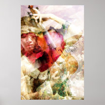 M'ai fait ne pas croire (l'affiche d'art de violon