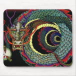 Mail de chance de dragon tapis de souris