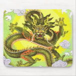 Mail de chance de dragon tapis de souris