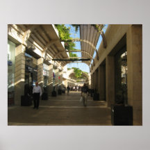 Mail Jérusalem de Mamilla Affiche