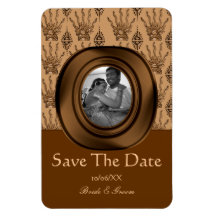 Main de henné (Brown) (faites gagner la date) Magnet