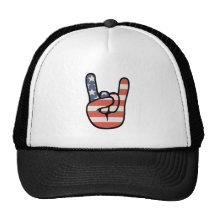 Main de roche de patriote casquette