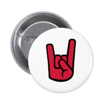 Main de roche pin's