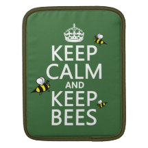 Maintenez calme et gardez les abeilles - toutes le poches iPad