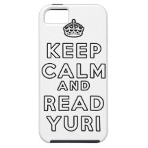 Maintenez calme et lisez Yuri Coques Case-Mate iPhone 5