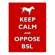 Maintenez calme et opposez-vous à BSL Cartes Postales