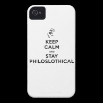 Maintenez calme et séjour Philoslothical coques case-mate
