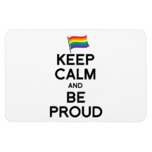 MAINTENEZ CALME ET SOYEZ PROUD.png Magnets Rectangulaire