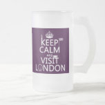 Maintenez calme et visite Londres (toute couleur) Tasse