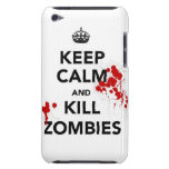 maintenez les zombis calmes et de mise à mort coque iPod Case-Mate 