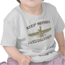 Maintenez Mithra dans la célébration de solstice d t-shirts