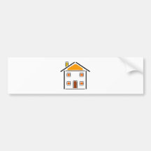 Maison - Maison Autocollant Pour Voiture