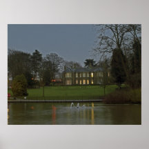 Maison majestueuse affiche