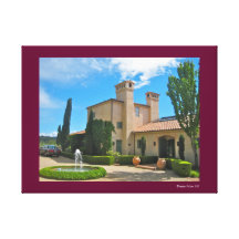 Maison toscane toile tendue
