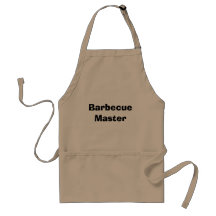 Maître de barbecue tabliers