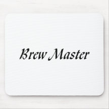 Maître de Brew Tapis De Souris