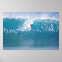 Maître de canalisation de Kelly Slater Poster