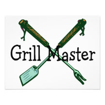 Maître de gril faire-parts
