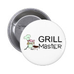 Maître de gril pin's avec agrafe