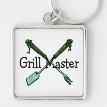 Maître de gril porte-clé
