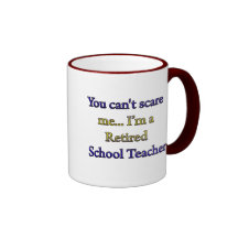 MAÎTRE D'ÉCOLE RETRAITÉ TASSE À CAFÉ