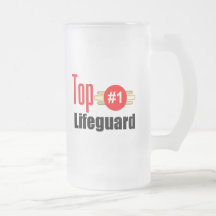 Maître nageur supérieur tasse à café