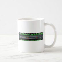 Maîtres de message tasse à café