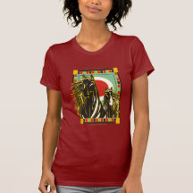 Majesté audacieuse équestre t-shirt