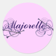 Majorette Autocollant Rond