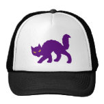 Mal effrayant de chat éffrayant de Halloween Kitty Casquette De Camionneur