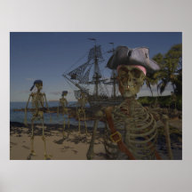Malédiction de pirates affiches