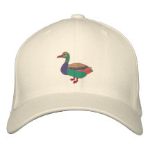Mallard personnalisable a brodé des chapeaux casquettes de baseball brodées