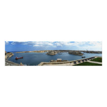 Malte trois villes impression photographique