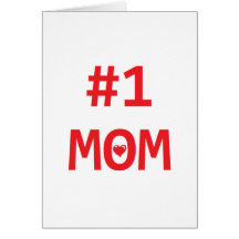 Maman #1 cartes de vœux
