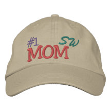 Maman #1… ; ) chapeaux brodés