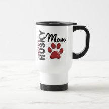 Maman 2 de chien de traîneau sibérien mugs