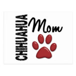 Maman 2 de chiwawa cartes postales