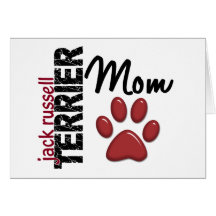 Maman 2 de Jack Russell Terrier Cartes De Vœux