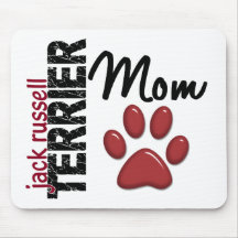 Maman 2 de Jack Russell Terrier Tapis De Souris