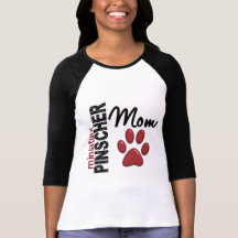 Maman 2 de Pinscher miniature T-shirts