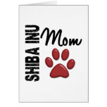 Maman 2 de Shiba Inu Carte